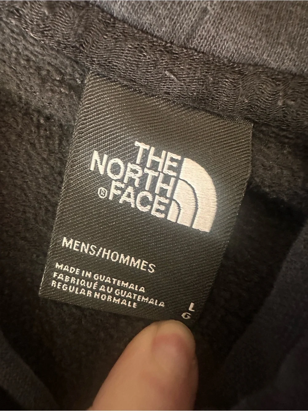 The North Face heavyweight pullover